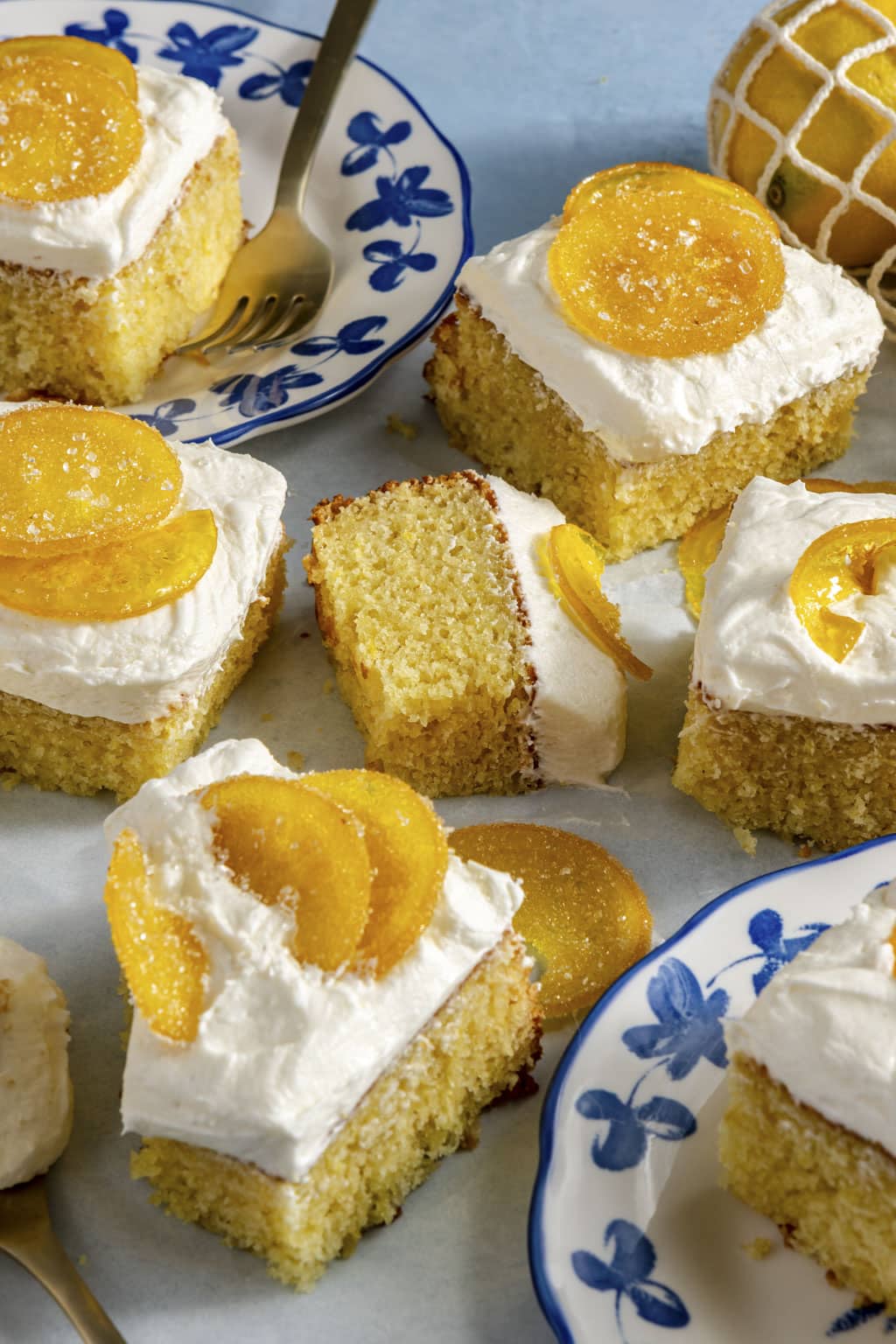 lemon snack cake