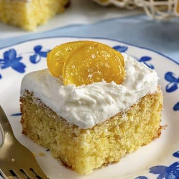 lemon snack cake