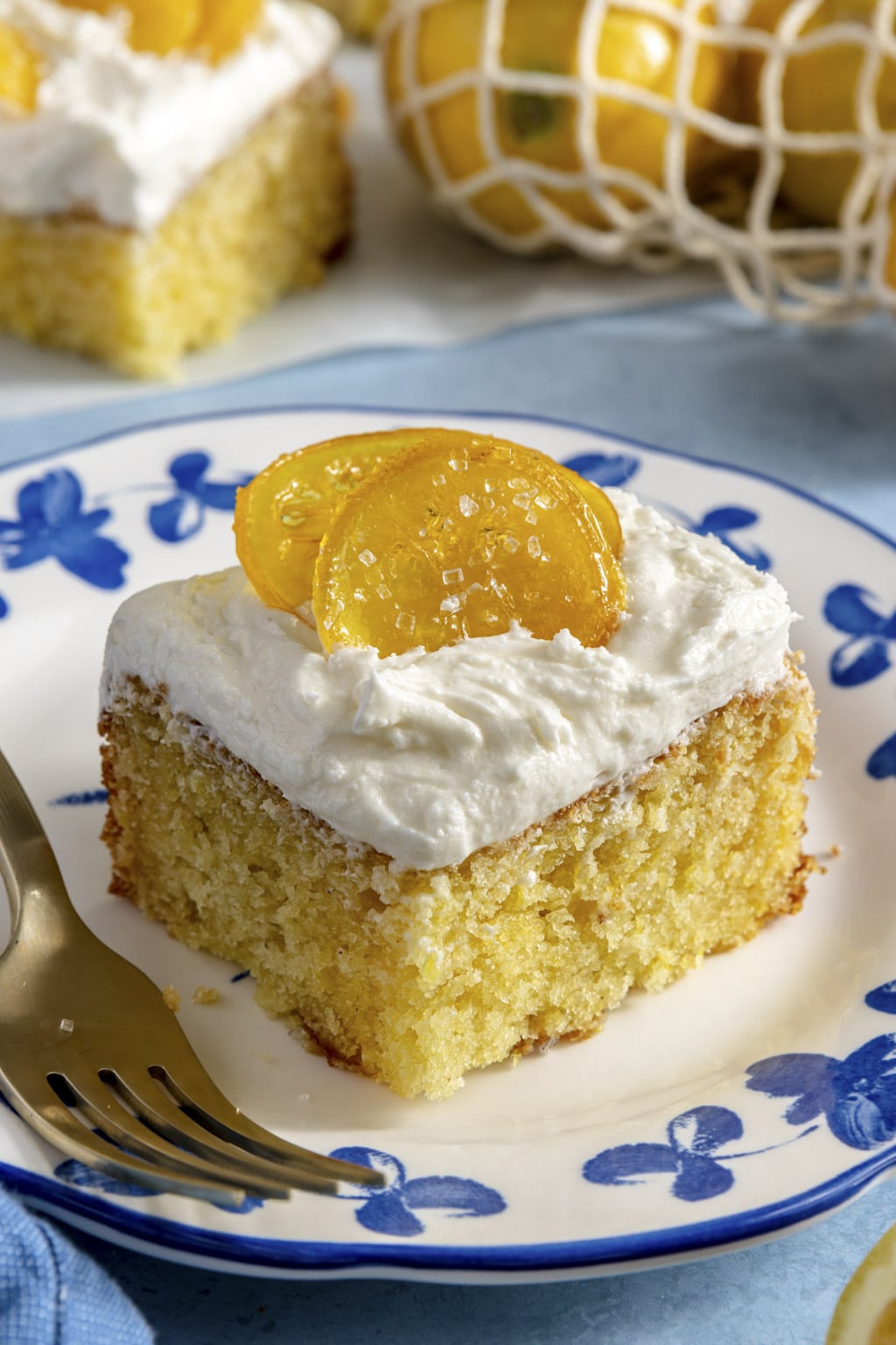 lemon snack cake