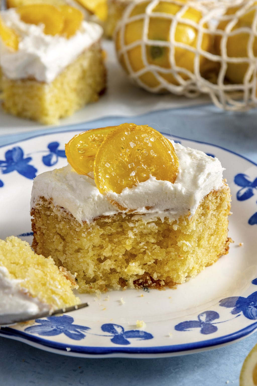 lemon snack cake