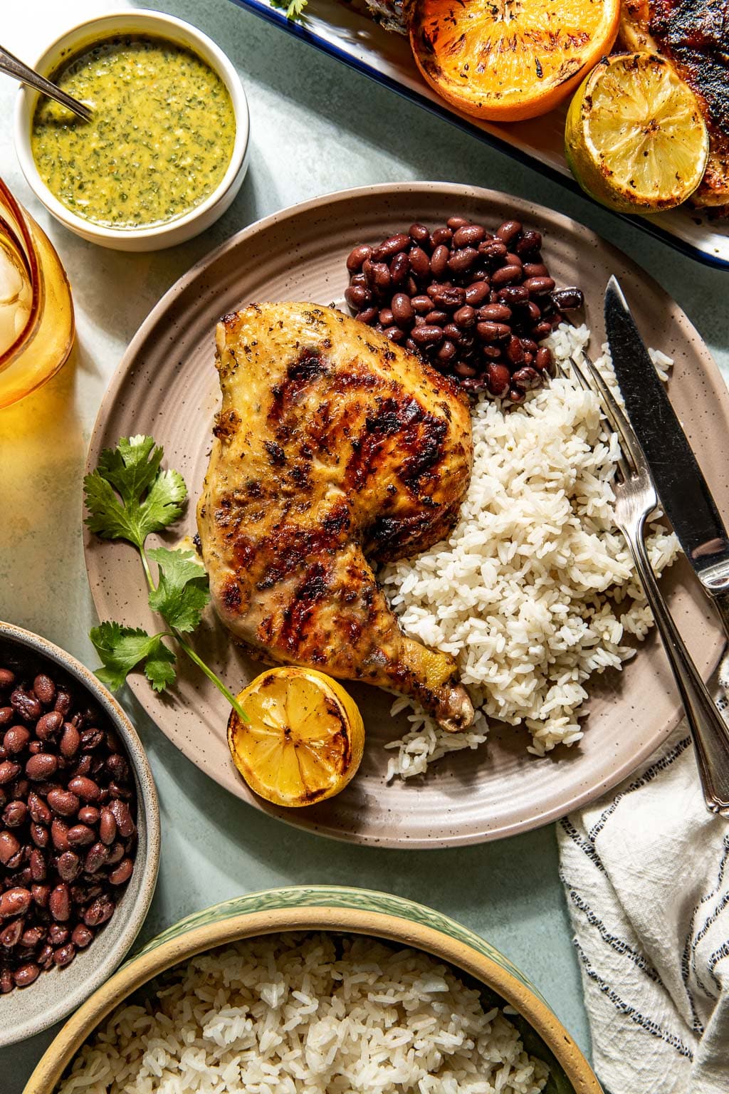 grilled mojo chicken