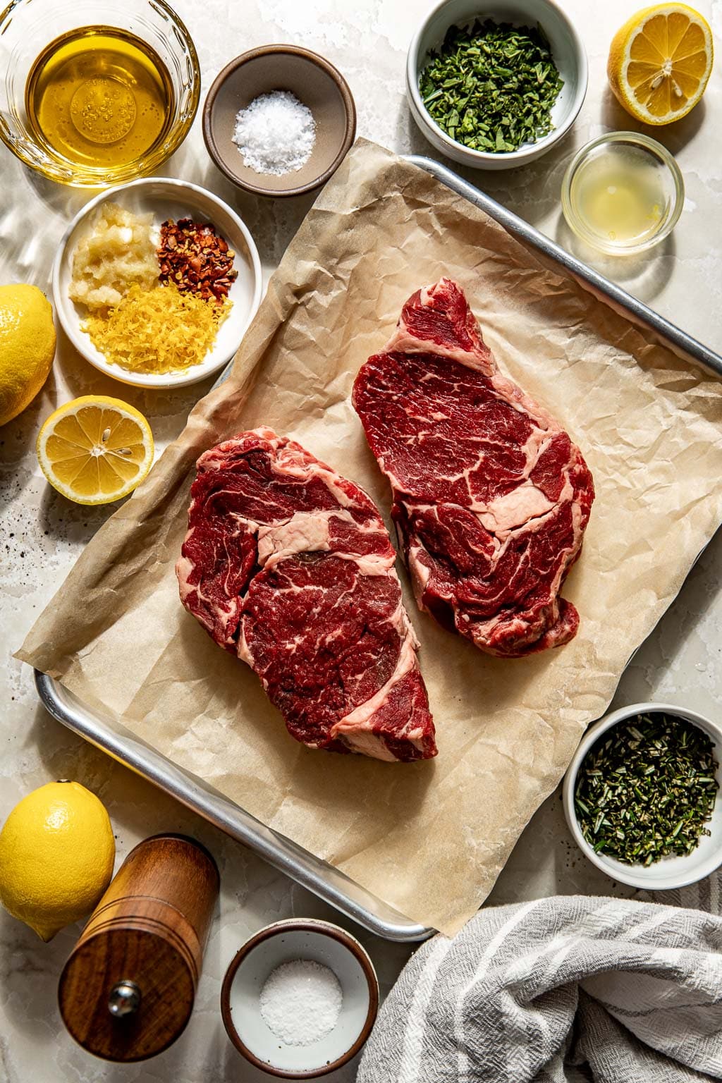 grilled tuscan steaks