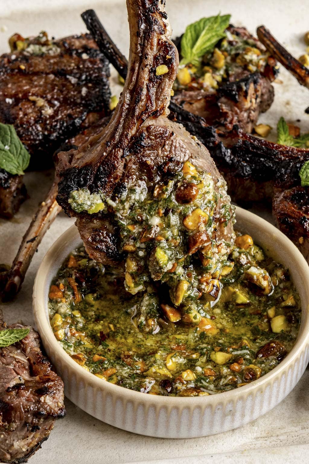 grilled lamb chops