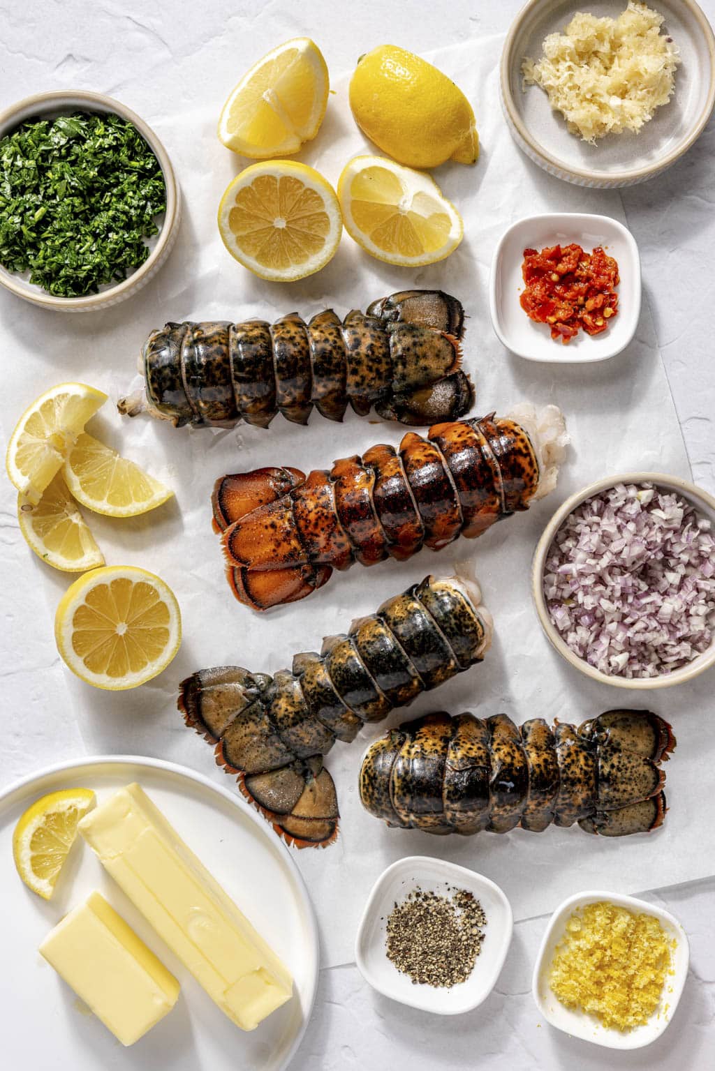 grilled lobster tails ingredients