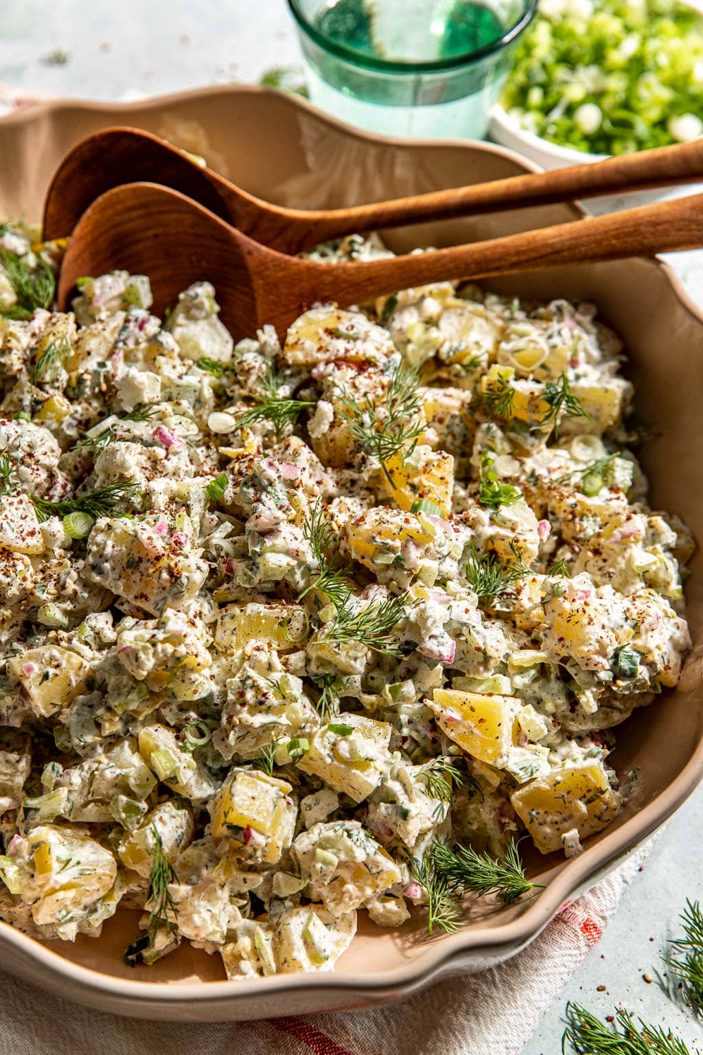 lemon dill potato salad
