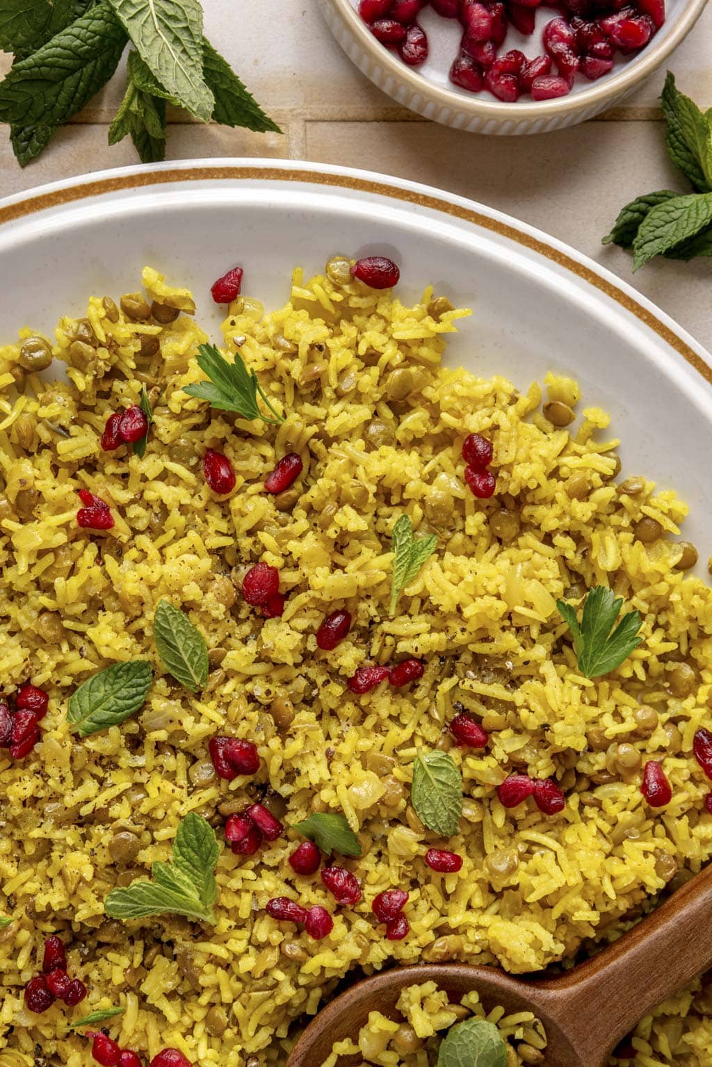 lentil rice pilaf
