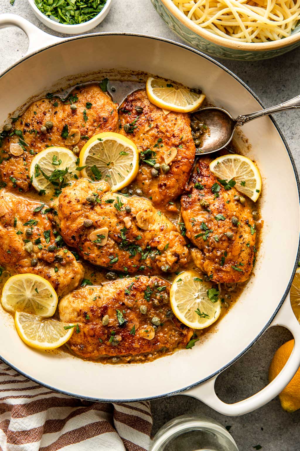Easy chicken piccata
