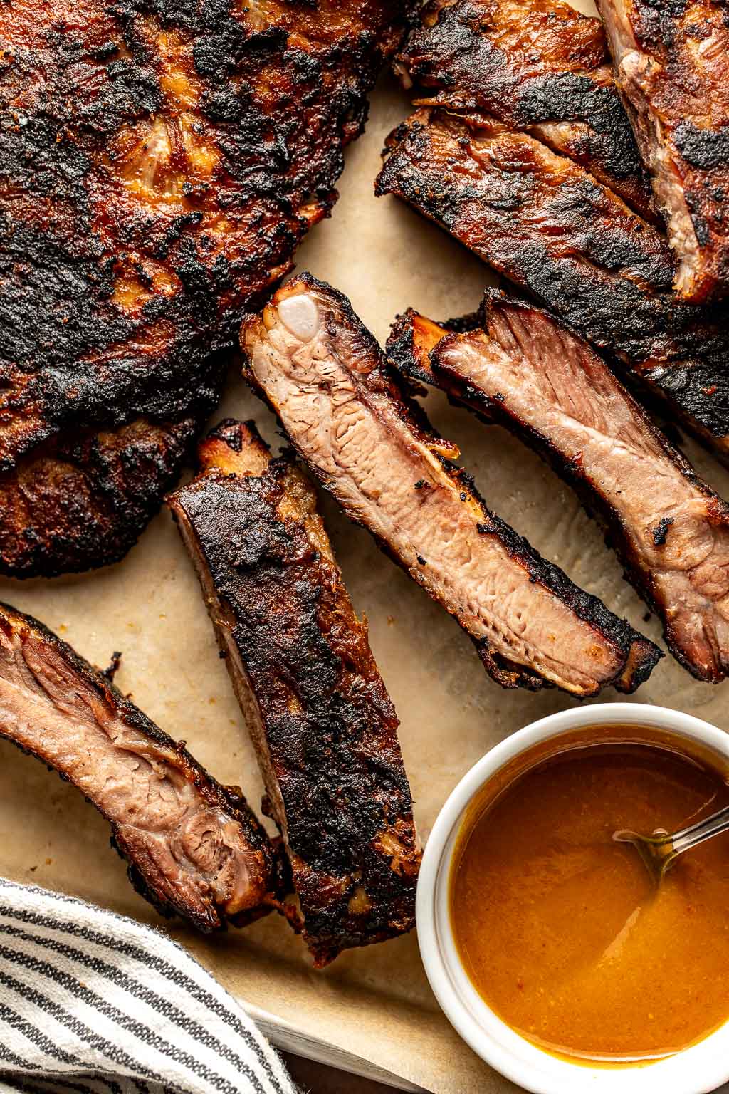 oven-baked pork ribs