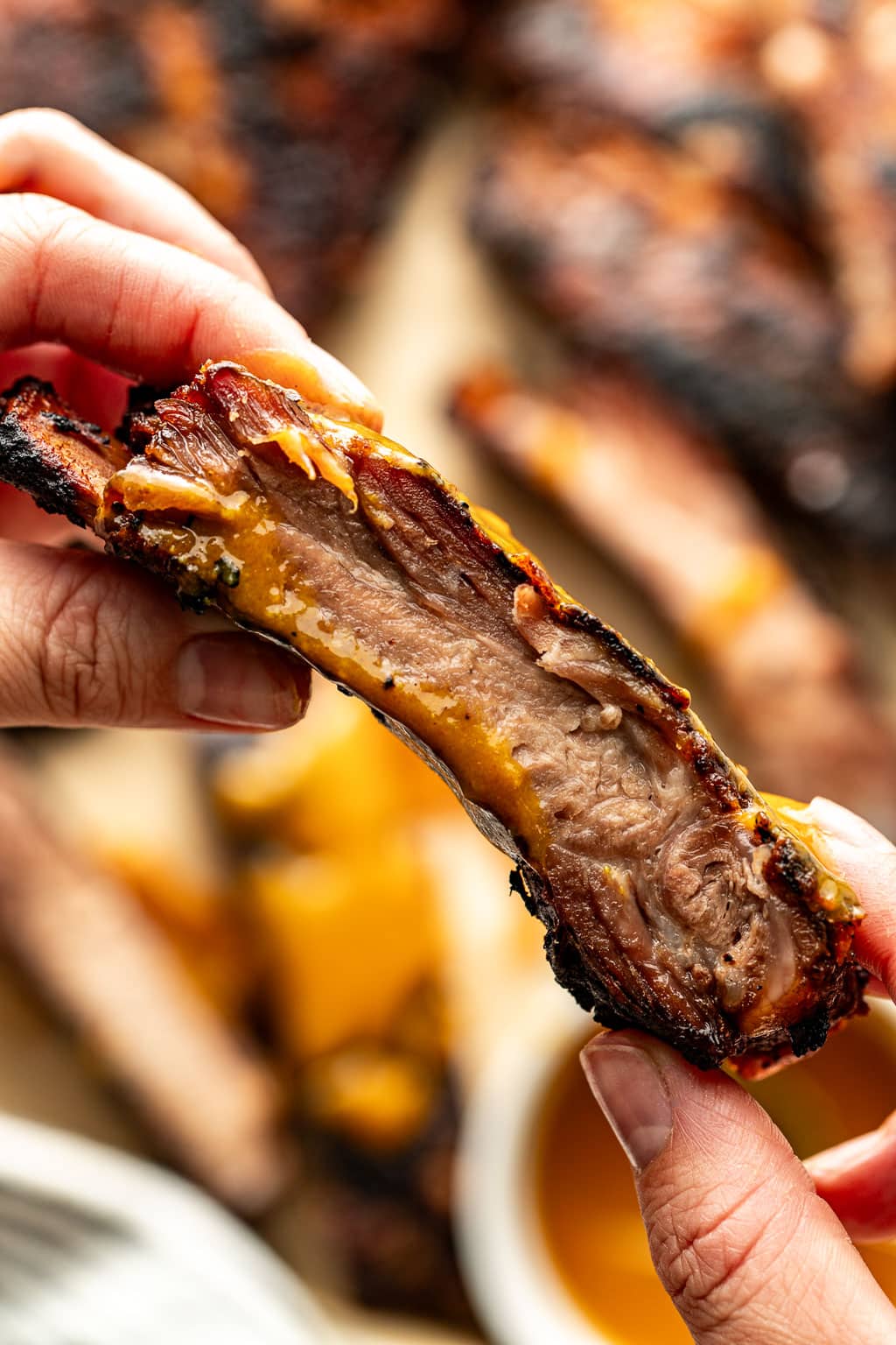 juicy baked pork ribs