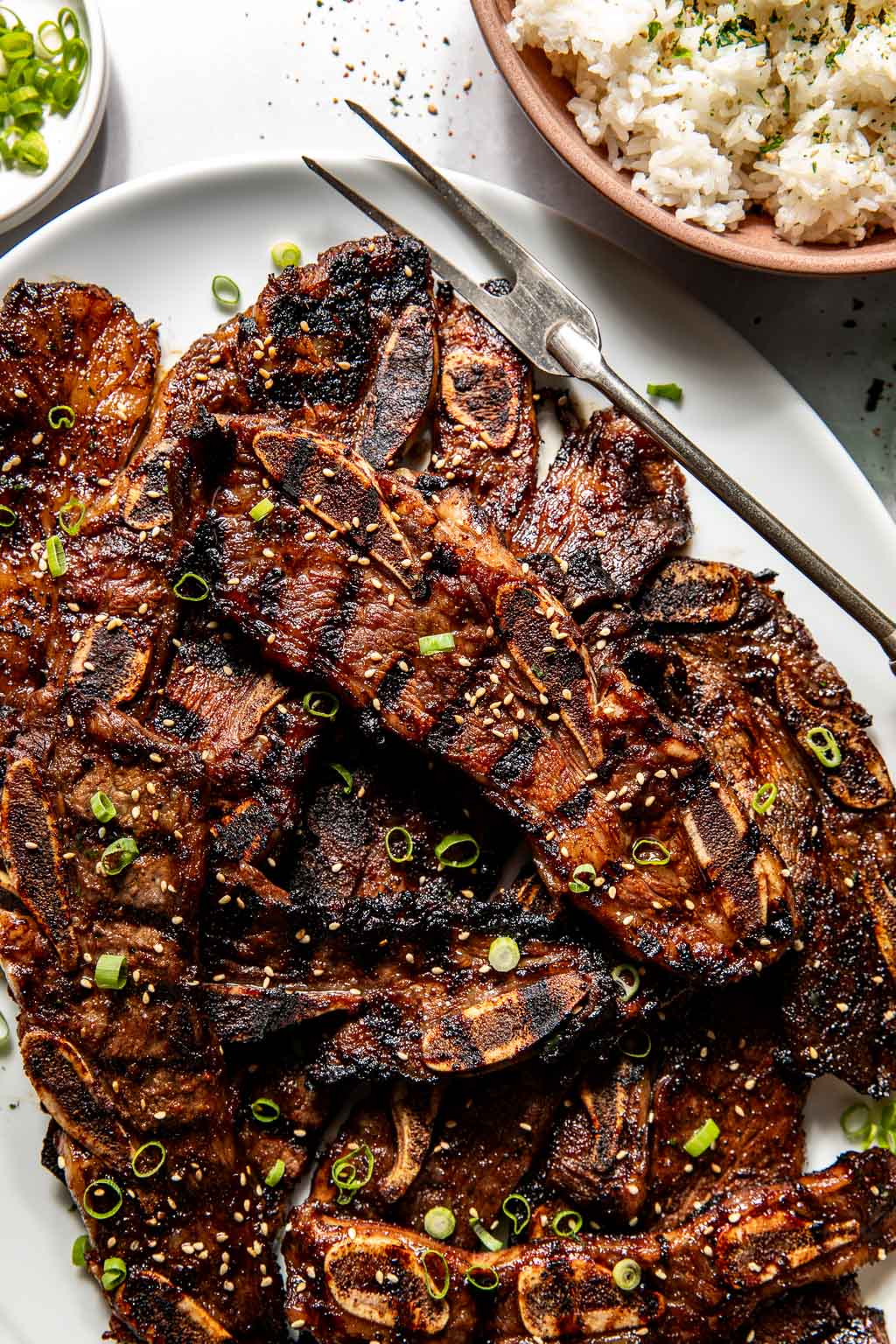 easy grilled Korean short ribs