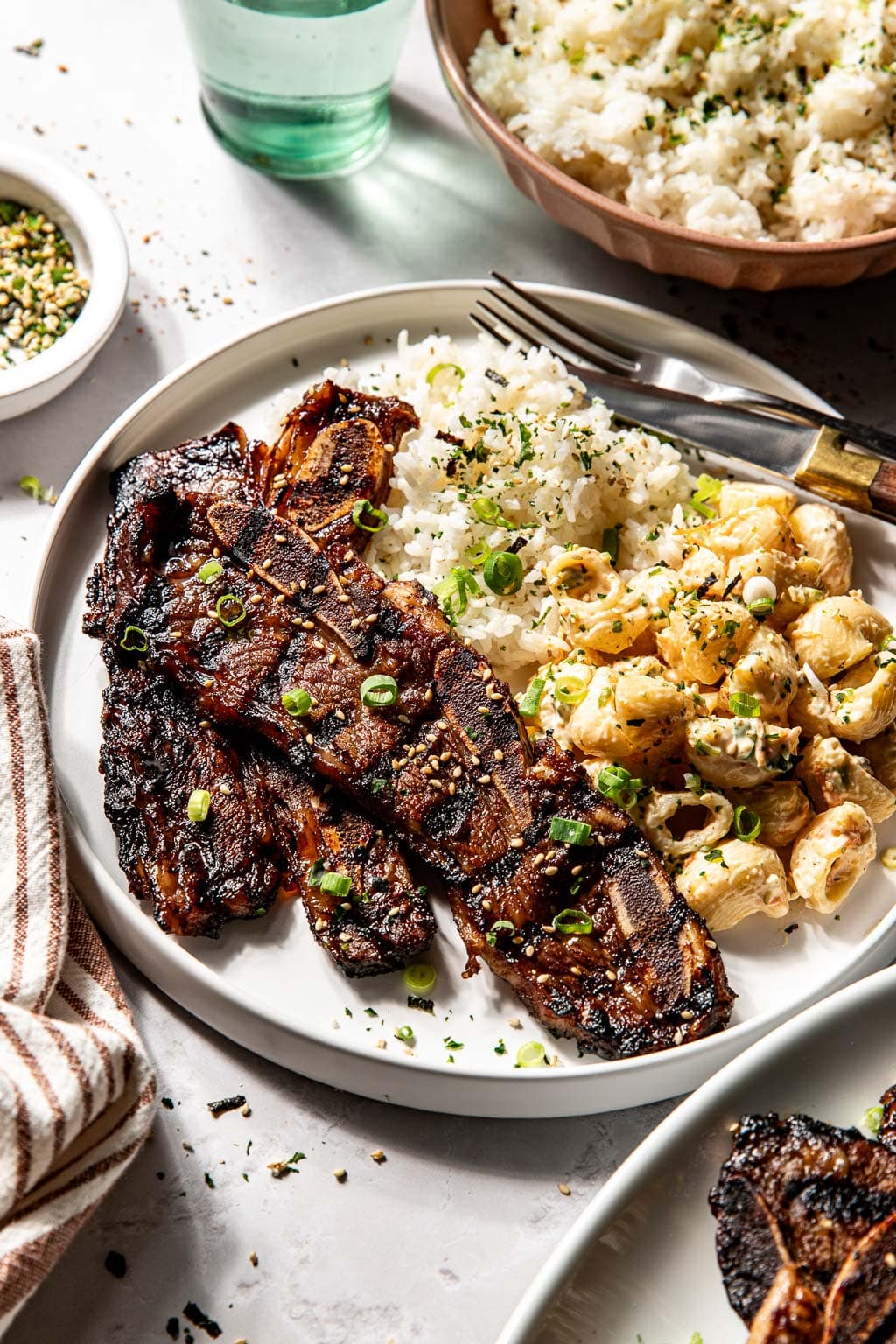 grilled kalbi short ribs