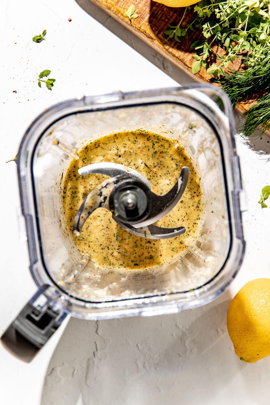 marinade after blending