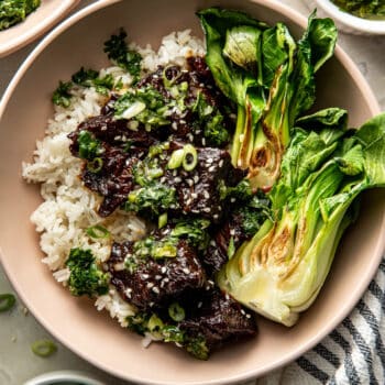 Ginger soy braised beef