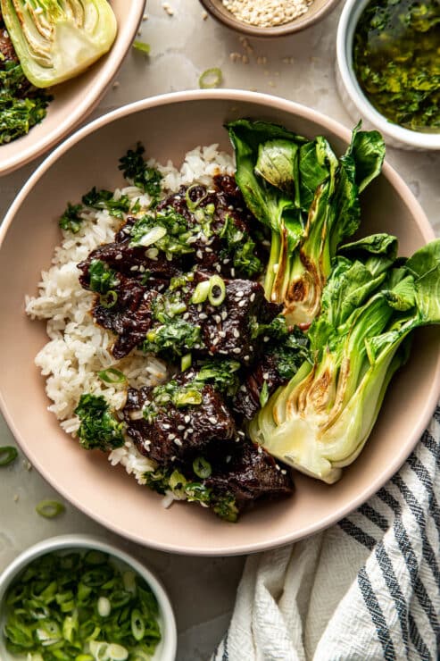 Ginger soy braised beef