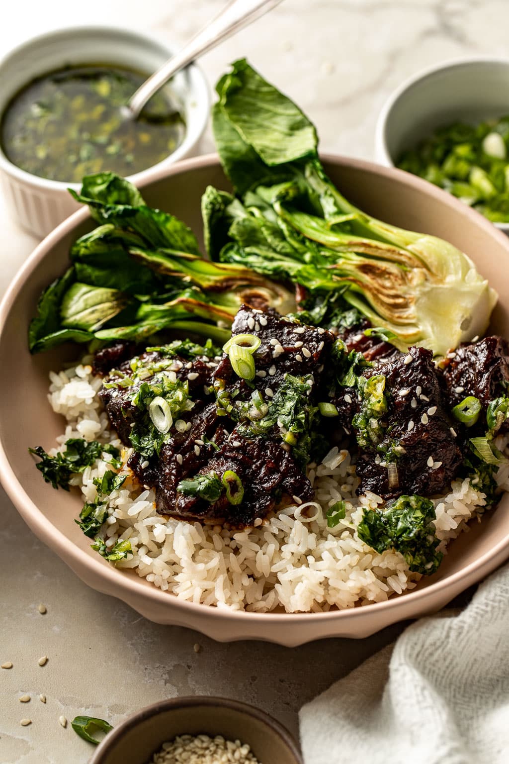 Ginger soy braised beef