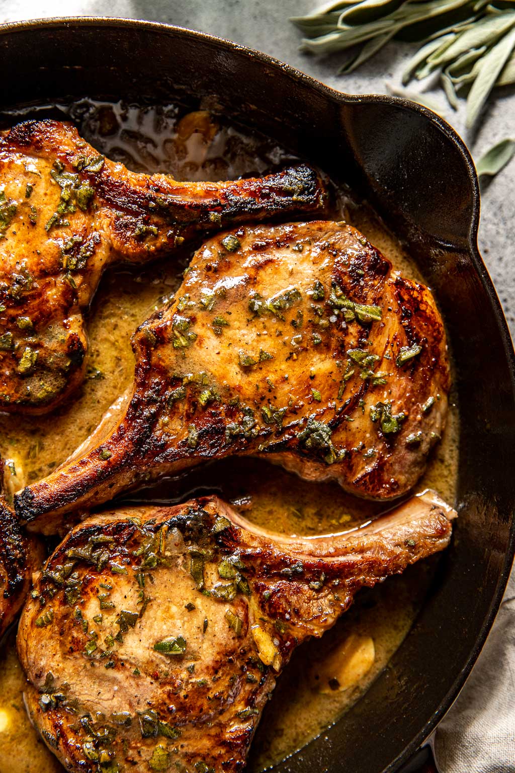 cider glazed pork chops