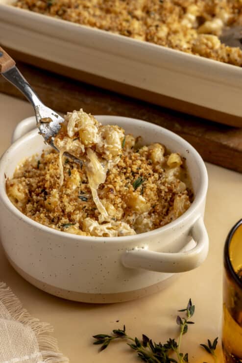 french onion mac and cheese