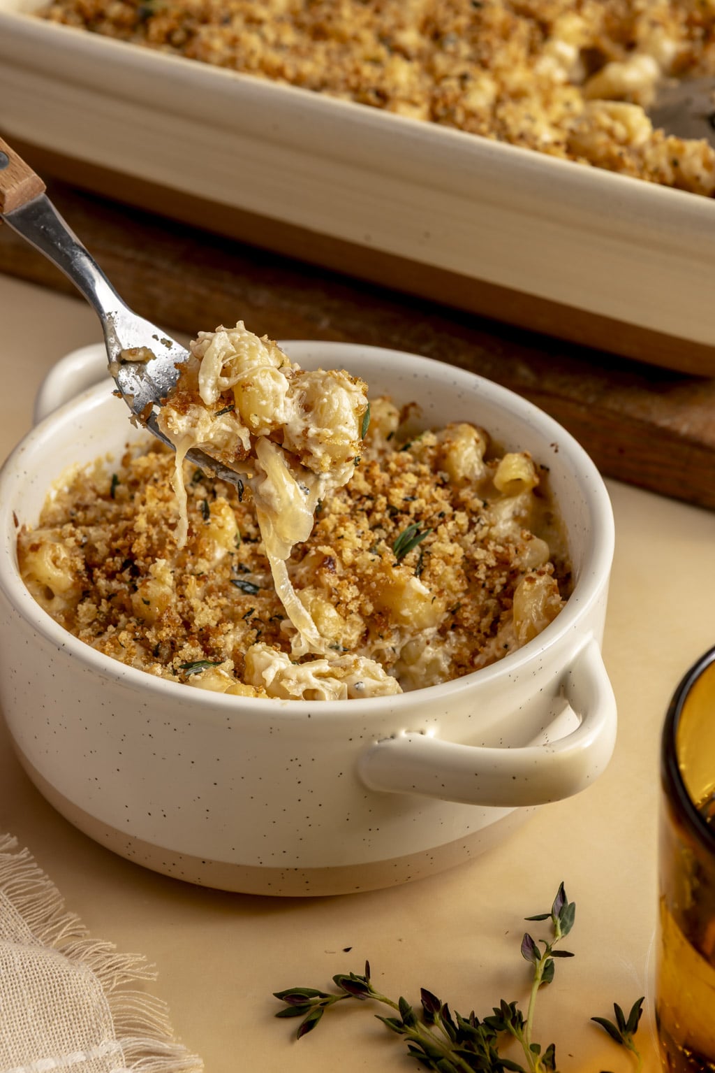 french onion mac and cheese