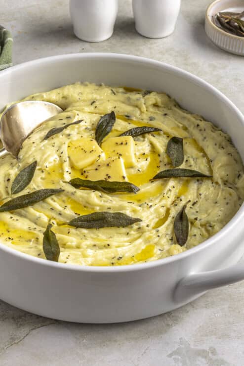 Herby Mascarpone Mashed Potatoes
