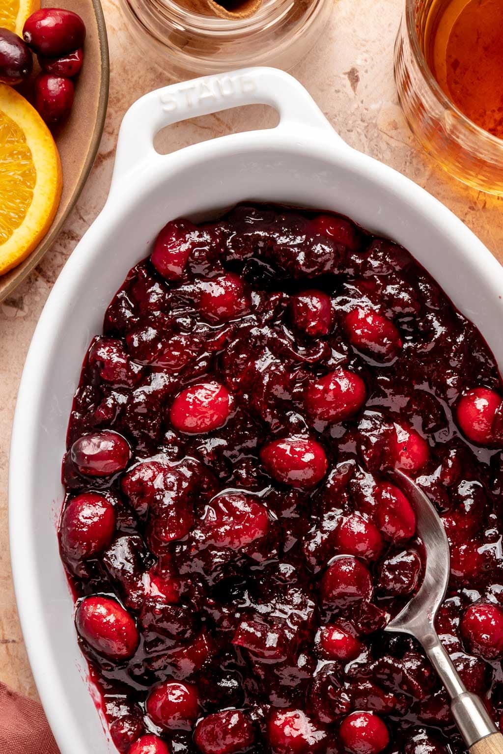 brandied cranberry sauce