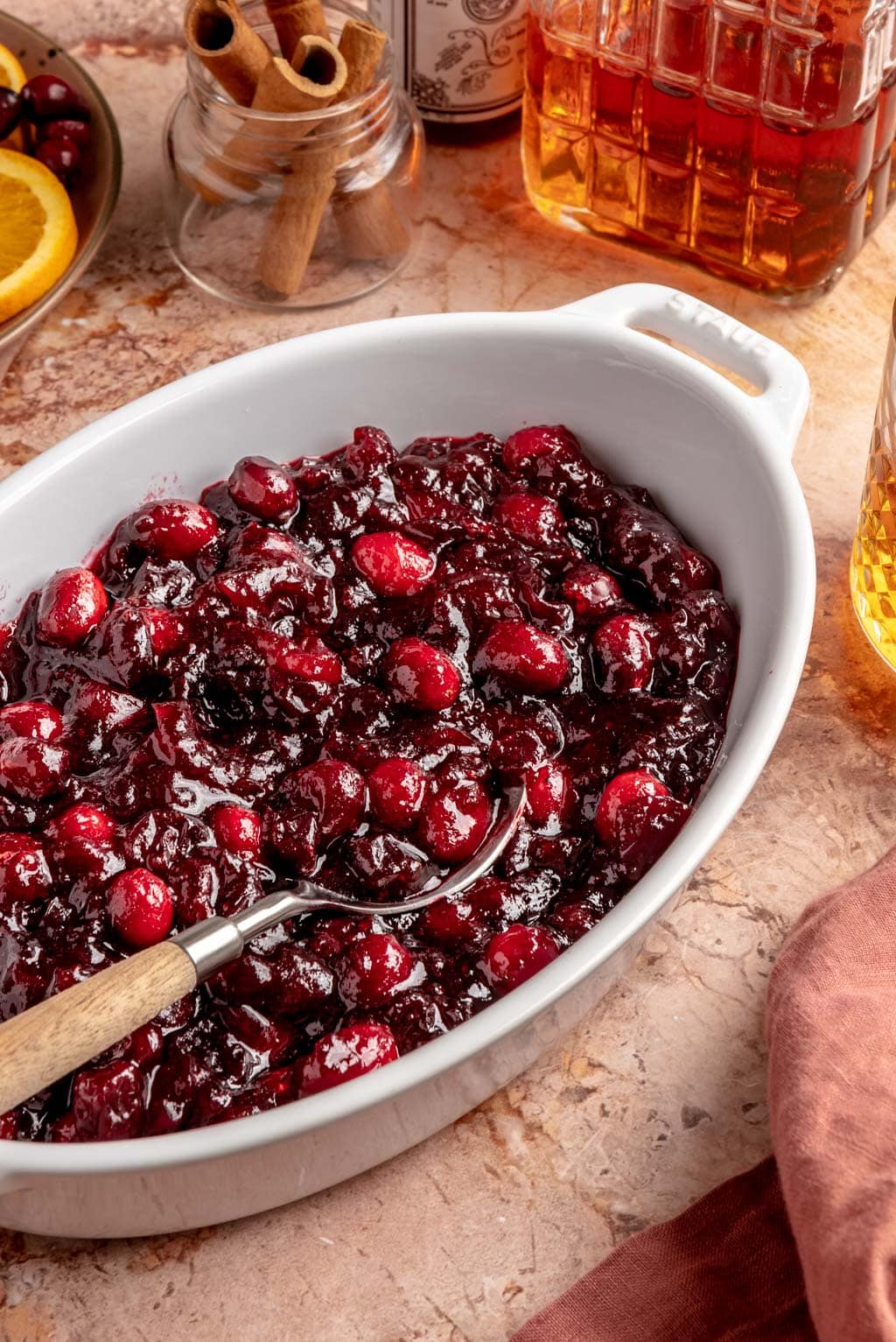 brandied cranberry sauce