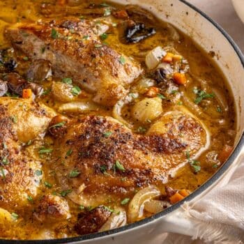 Coq au vin blanc