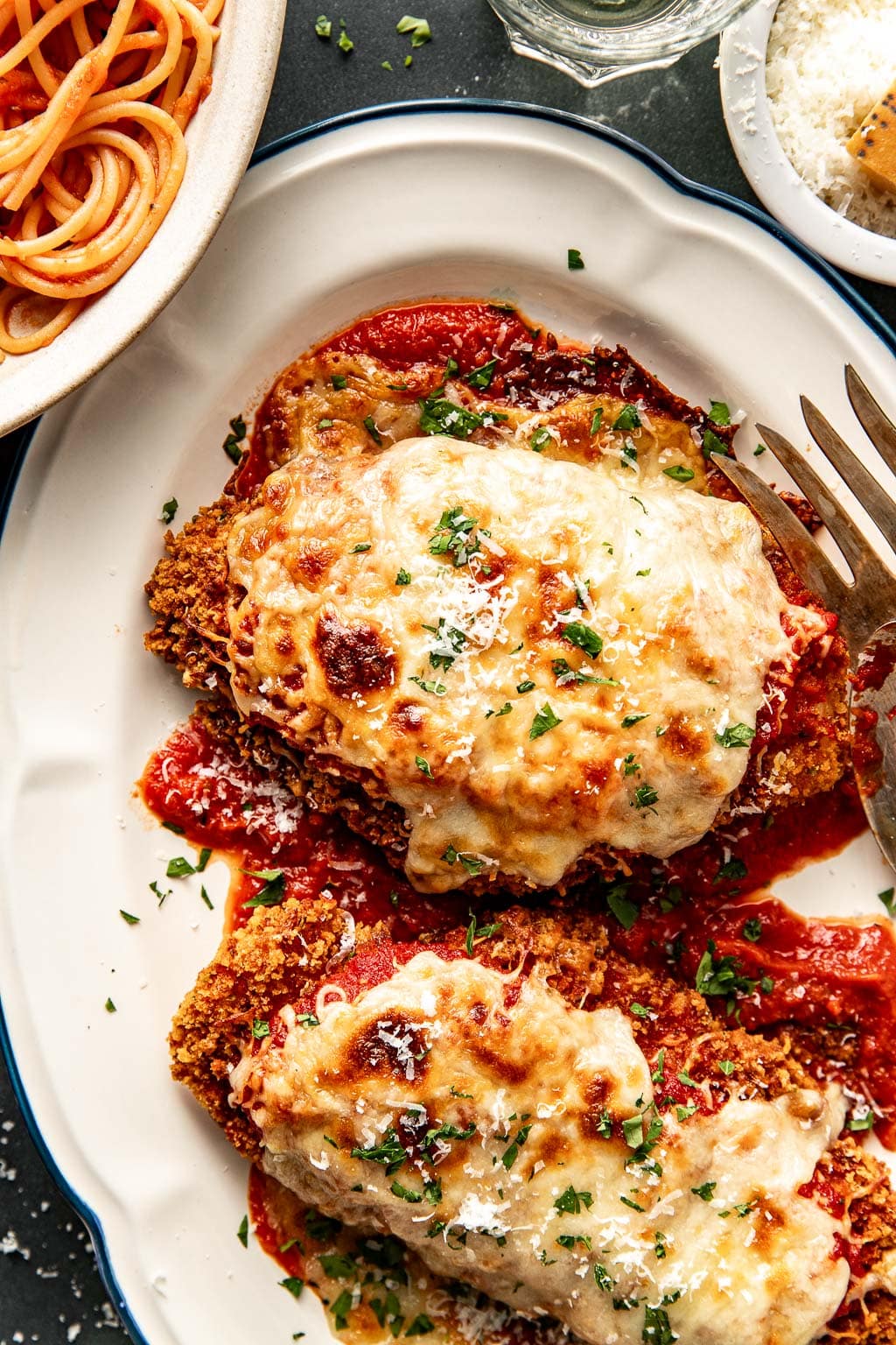 really good chicken parmesan