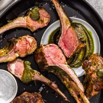 chermoula grilled rack of lamb