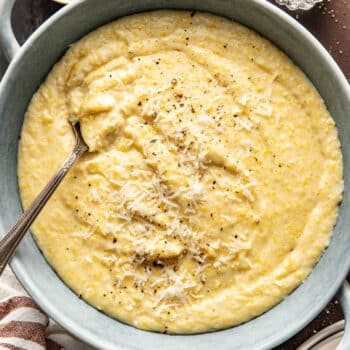 creamy cheesy polenta