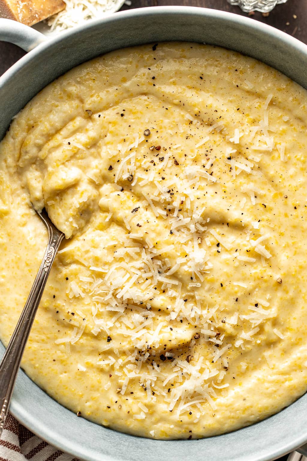 cheesy polenta recipe