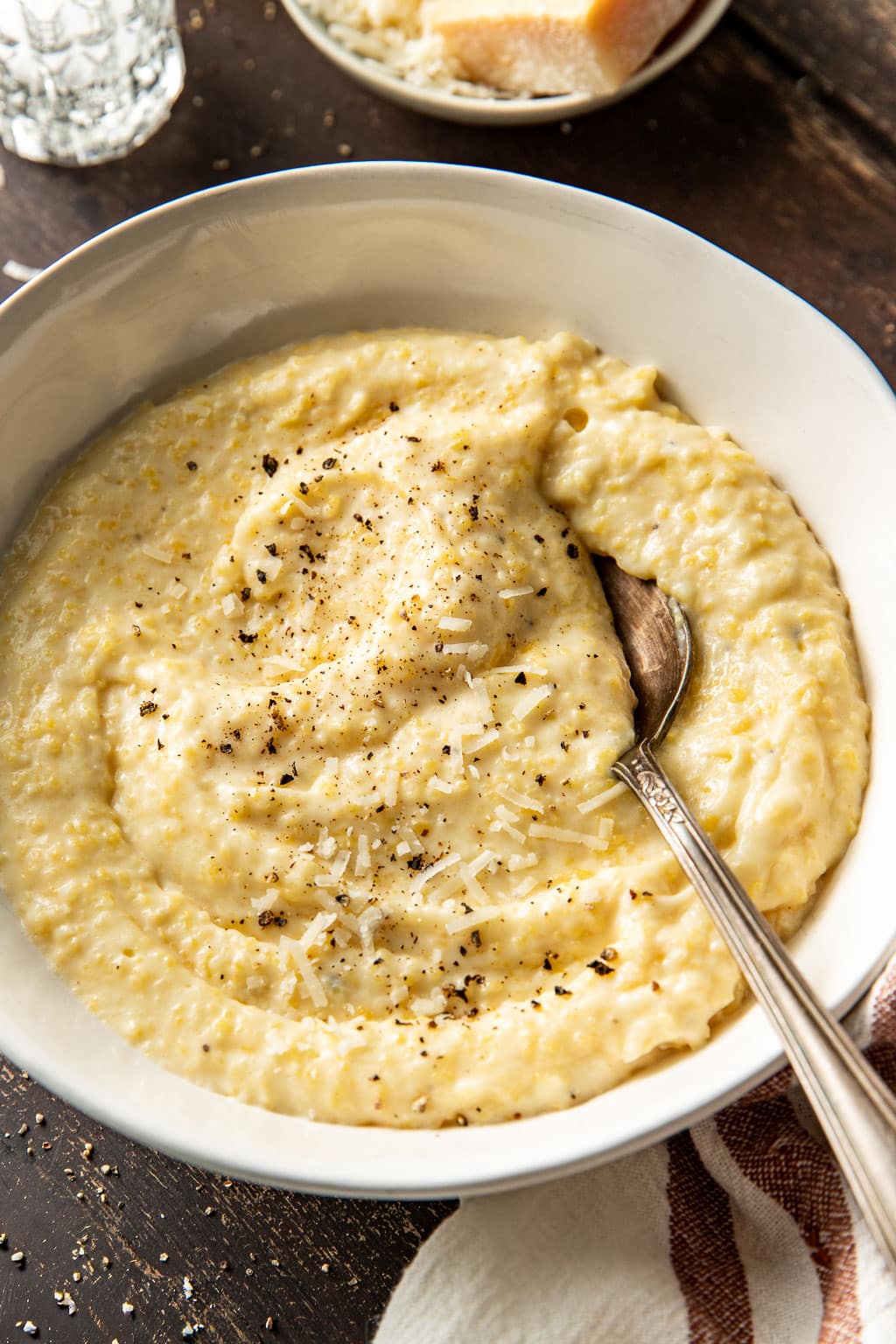 cheesy polenta recipe