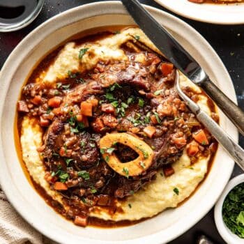 red wine braised beef shanks